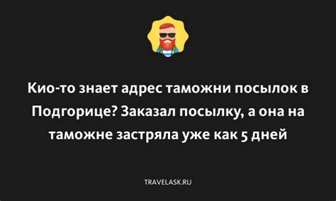 Адрес таможни