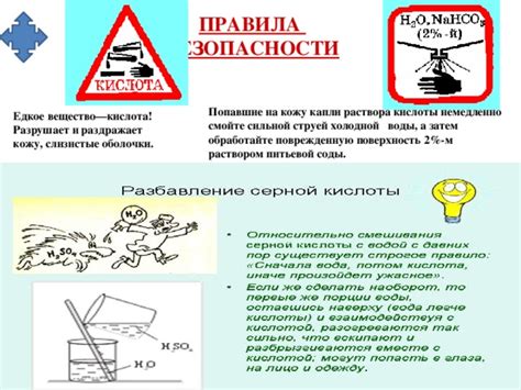 Безопасность при использовании раствора