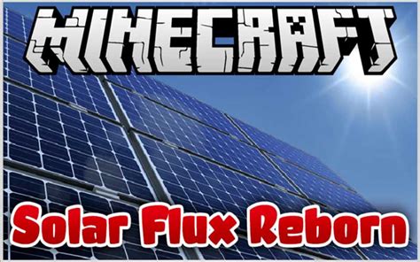 Выводы о моде Solar Flux Reborn и его использовании в Minecraft