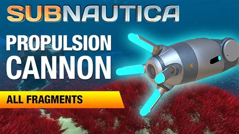 Крафт пропульсионной пушки в игре Subnautica