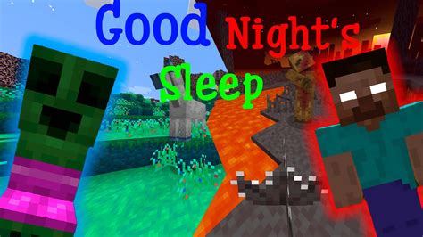 Майнкрафт мод Good Night's Sleep: новые возможности сна в игре Minecraft