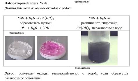 Медь и ее отсутствие реакции с водой