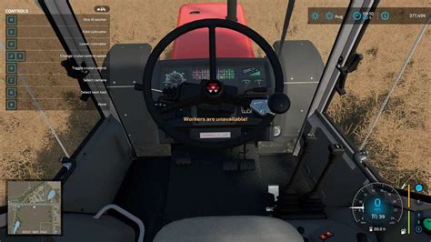 Найм рабочих в Farming Simulator 22