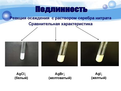 Определение галогенидов щелочных металлов