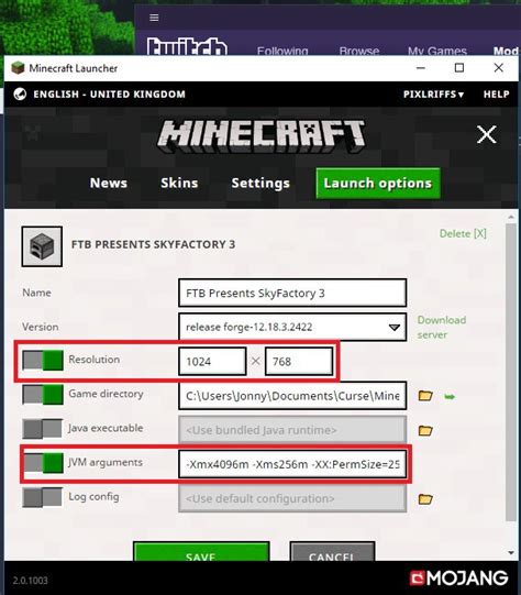 Оптимальная производительность Minecraft: важность настроек JVM