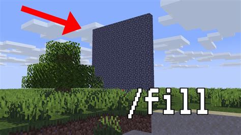 Основные типы блоков для команды fill в Minecraft на английском языке