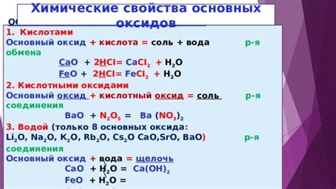 Основные химические реакции сульфата магния