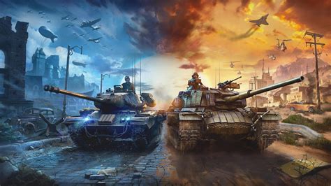 Открытие игры World of Tanks