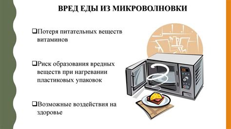 Последствия для самой микроволновки и ее работы