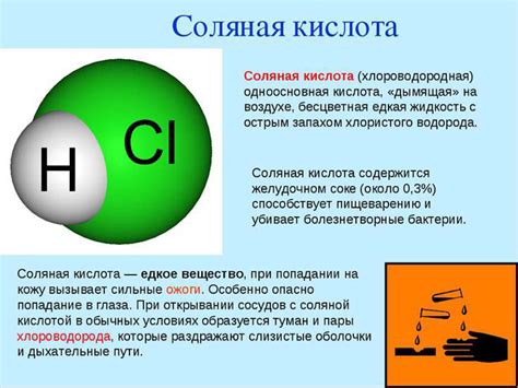 Практические примеры взаимодействия металла с соляной кислотой