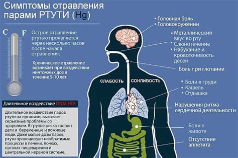 Признаки отравления металлом