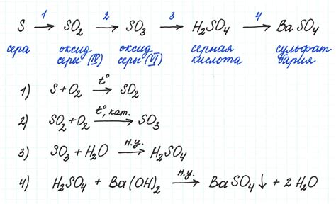 Примеры цепочек превращений по железу: