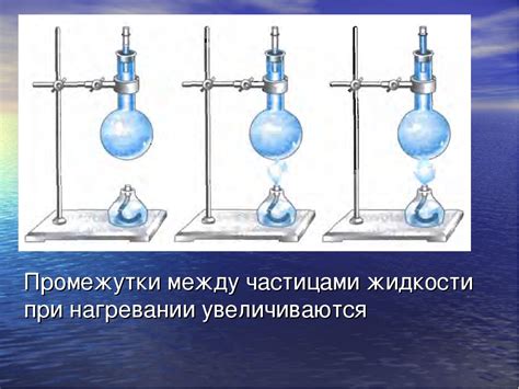 Причины увеличения объема жидкостей и воздуха при нагревании металлов