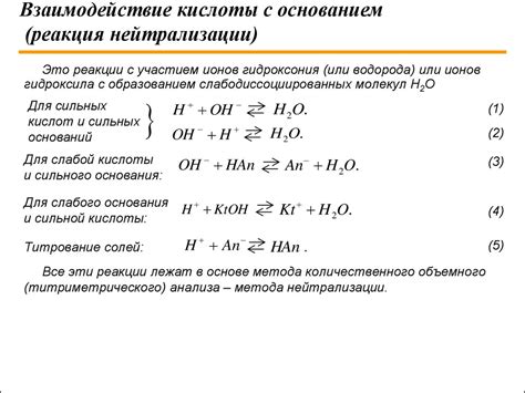 Реакция металла Li с растворимым основанием