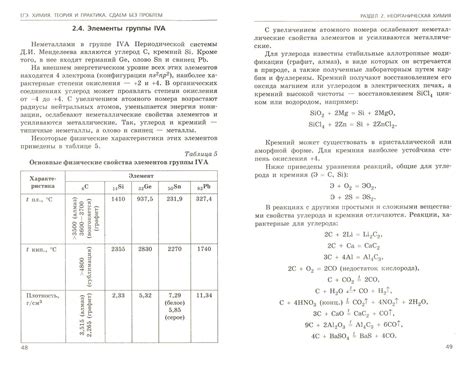 Структура заданий по ЕГЭ по химии