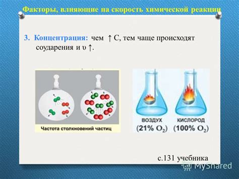 Факторы, влияющие на скорость реакции между металлами и дистиллированной водой